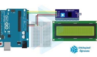 16X2 LCD Ekran ve I2C 1602 Arayüzü Modülü Kullanımı - (Kayan Yazı)