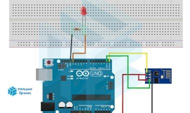 Arduino ile ESP8266 WiFi Modülü Kullanarak İnternet Üzerinden Led Yakma